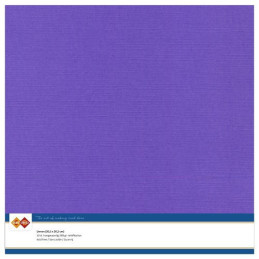 Card Deco Essentials - Linen Cardstock SC - Violet