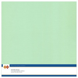 Card Deco Essentials - Linen Cardstock SC - Medium Green