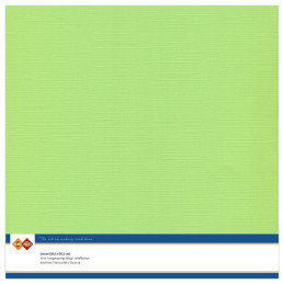 Card Deco Essentials - Linen Cardstock SC - Spring Green