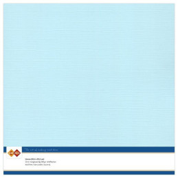 Card Deco Essentials - Linen Cardstock SC - Baby Blue