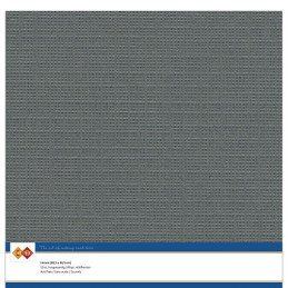 Card Deco Essentials - Linen Cardstock SC - Dark Grey (NY)