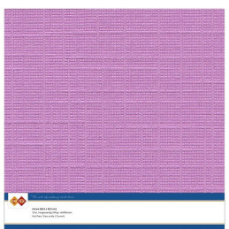 Card Deco Essentials - Linen Cardstock SC - Fuchsia