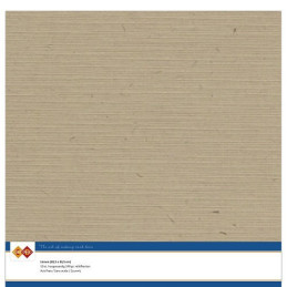 Card Deco Essentials - Linen Cardstock SC - Kraft Cappuccino (NY)