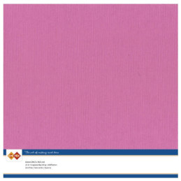 Card Deco Essentials - Linen Cardstock SC - Bright Pink (NY)