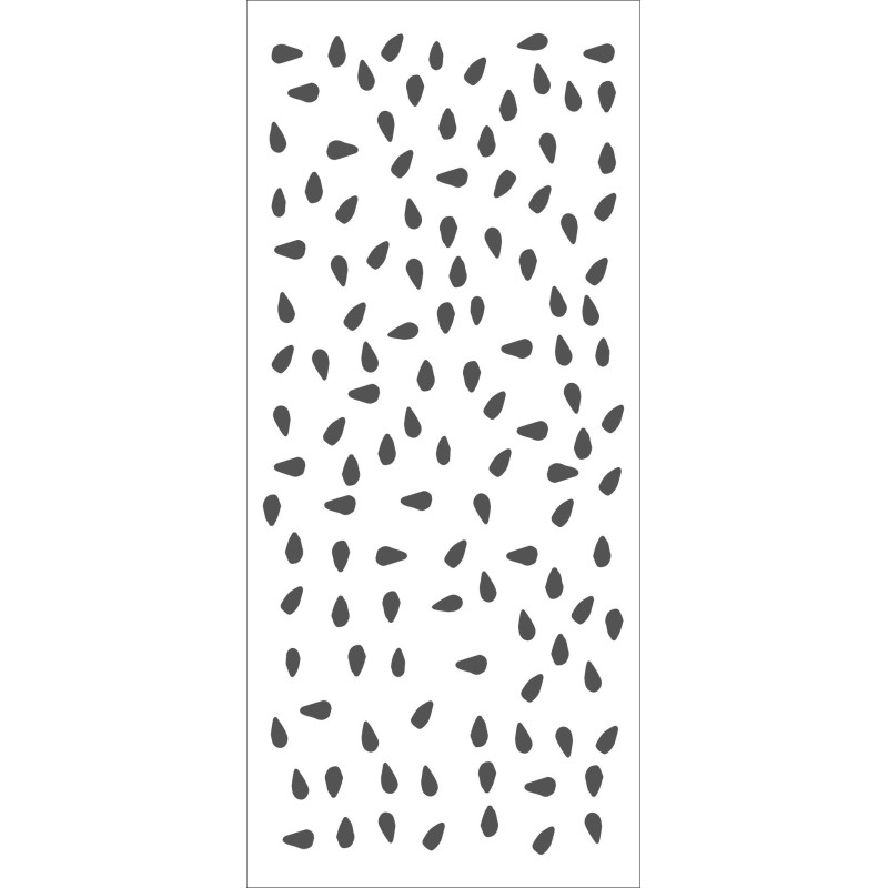 The Crafter's Workshop - Stencil Slimline - Watermelon Seeds