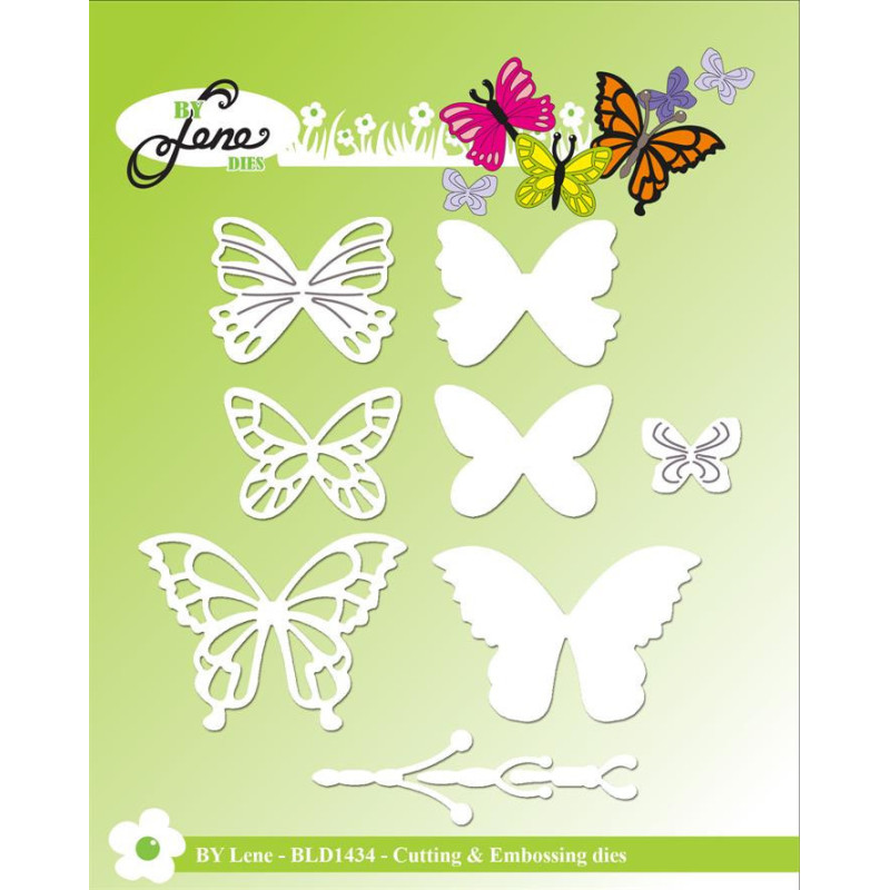 By Lene - Butterflies - BLD1434