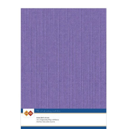 Card Deco Essentials - Linen Cardstock A4 - Violet