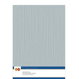 Card Deco Essentials - Linen Cardstock A4 - Grey