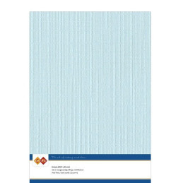 Card Deco Essentials - Linen Cardstock A4 - Baby Blue