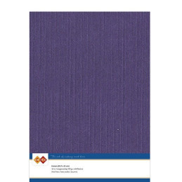 Card Deco Essentials - Linen Cardstock A4 - Dark Purple (NY)