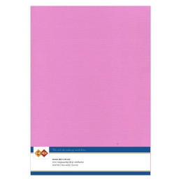 Card Deco Essentials - Linen Cardstock A4 - Fuchsia