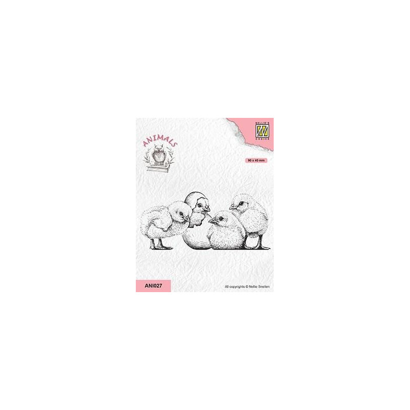 Nellie Snellen - Clear Stamps - Animals - Chickens - ANI027