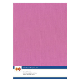 Card Deco Essentials - Linen Cardstock A4 - Bright Pink (NY)