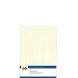 Card Deco Essentials - Linen Cardstock A5 - Cream
