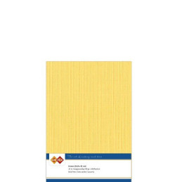 Card Deco Essentials - Linen Cardstock A5 - Ochre