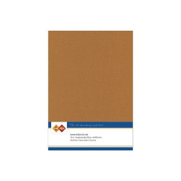 Card Deco Essentials - Linen Cardstock A5 - Coffee