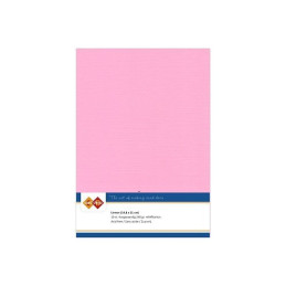Card Deco Essentials - Linen Cardstock A5 - Pink