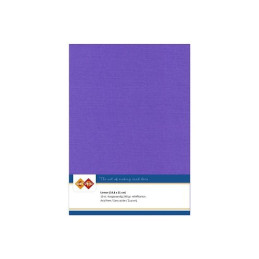 Card Deco Essentials - Linen Cardstock A5 - Violet