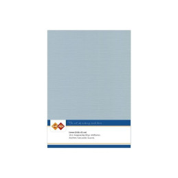 Card Deco Essentials - Linen Cardstock A5 - Grey