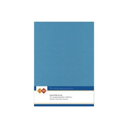 Card Deco Essentials - Linen Cardstock A5 - Sea Blue (NY)