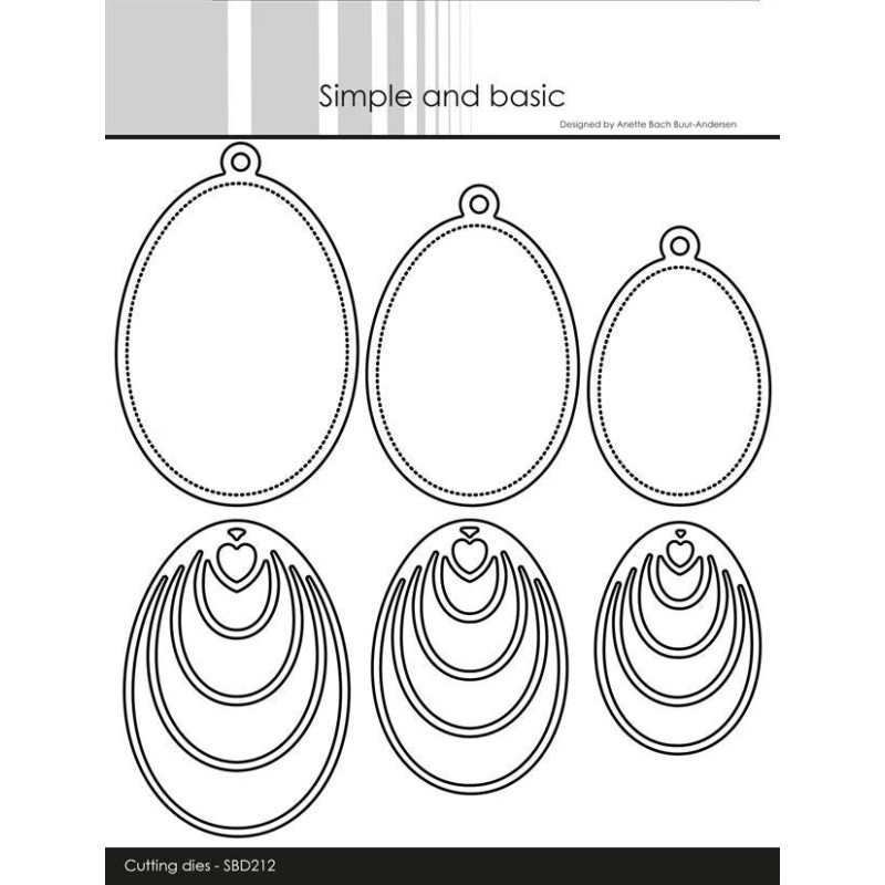 Simple And Basic - Easter Eggs - SBD212