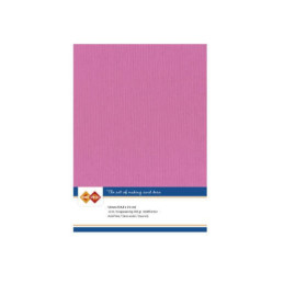 Card Deco Essentials - Linen Cardstock A5 - Bright Pink (NY)