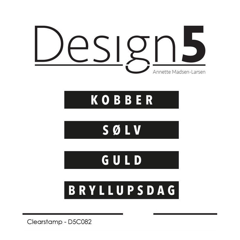 Design5 - Stempel - Danske Boxord - D5C082