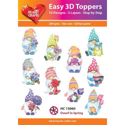 Easy 3D Toppers - Dwarf In...