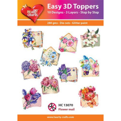 Easy 3D Toppers - Flower Mail