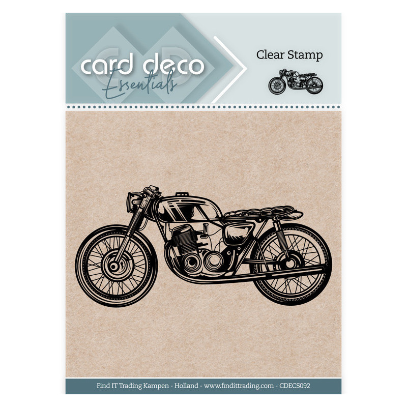 Card Deco Essentials - Clear Stamps - Motor