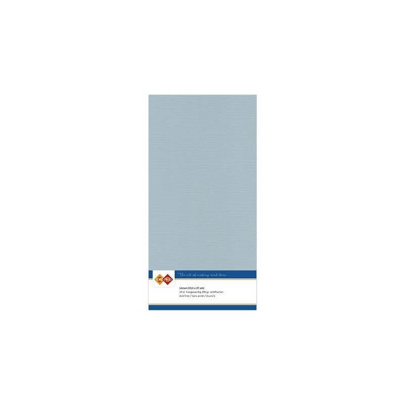 Card Deco Essentials - Linen Cardstock 4K - Grey