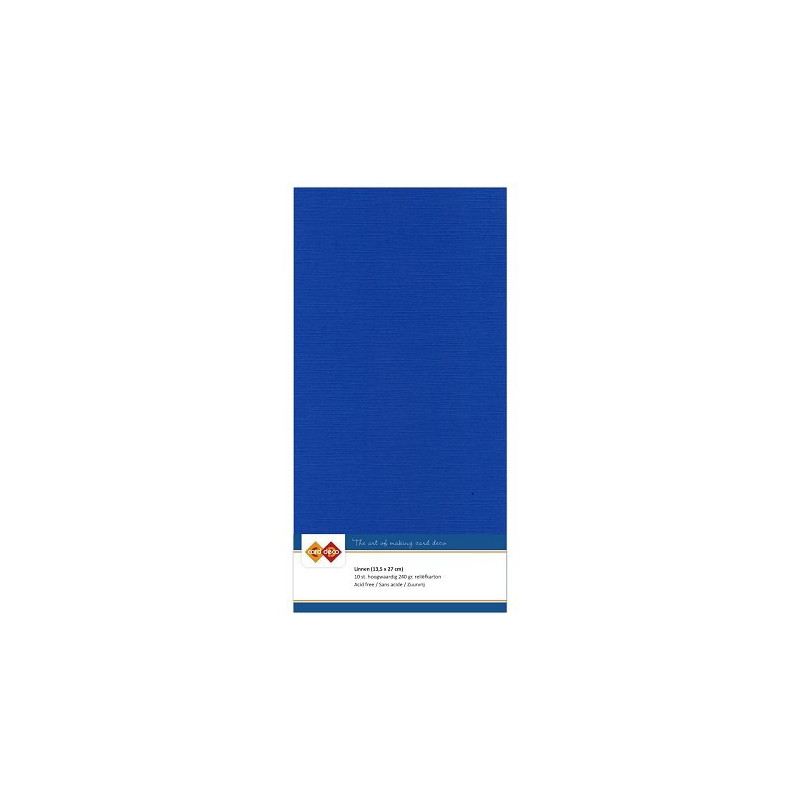 Card Deco Essentials - Linen Cardstock 4K - Ultramarine (NY)