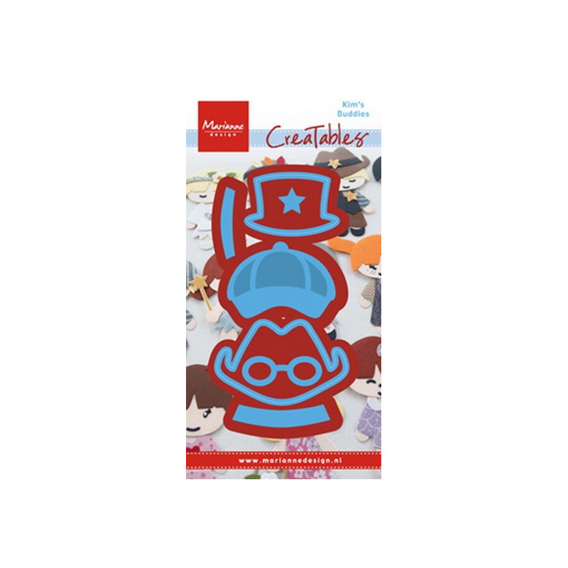 Marianne Design - Creatables - Kim's Buddies Boy Set - LR0475