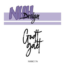 NHH Design - Stempel - Priktekster - Godt Gået - NHHC176