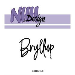 NHH Design - Stempel - Priktekster - Bryllup - NHHC178