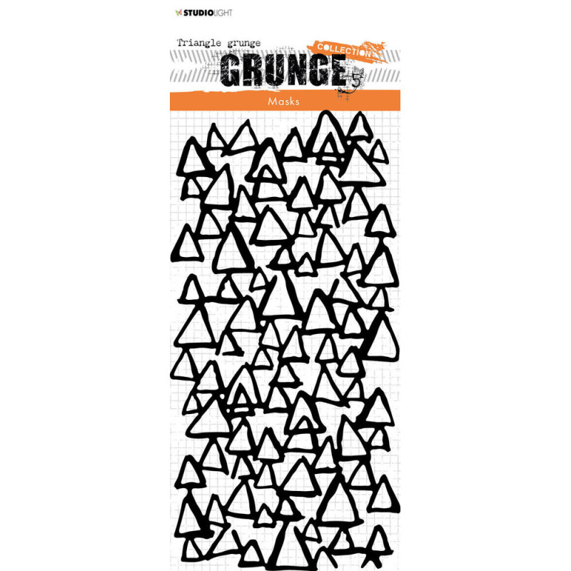 Studio Light - Mask Stencil - Grunge Collection - Triangle - SL-GR-MASK111