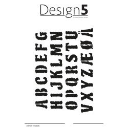 Design5 - Stencil - Letters