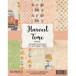 Reprint - Papirpakke 15x15 - Harvest Time - RPP076