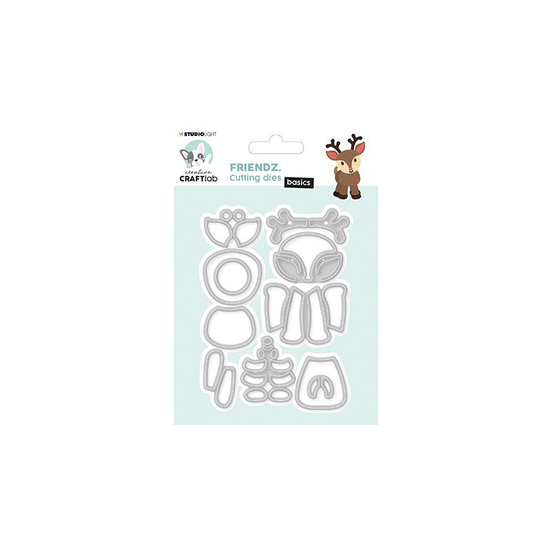 Studio Light - Friendz - Reindeer Rudi - CCL-FR-CD402