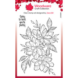 Woodware - Clear Stamp - Clematis Trio - JGS826