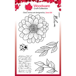 Woodware - Clear Stamp - Ditsy Daisy - JGS827