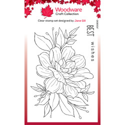 Woodware - Clear Stamp - Gardenia - JGS830