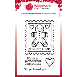 Woodware - Clear Stamp - Gingerbread - FRM048
