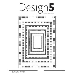 Design5 - A6 Stripes - D5D108