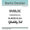 Barto Design - Stempel - Glædelig Jul - 131531