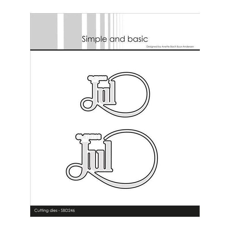 Simple And Basic - Glædelig Jul - SBD246