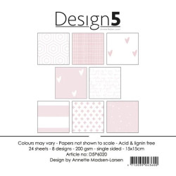 Design5 - Papirpakke 15x15...