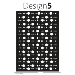 Design5 - Stencil - Mixed Dots