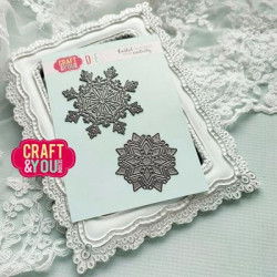 Craft & You - Snowflake Set...