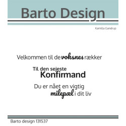 Barto Design - Stempel -...